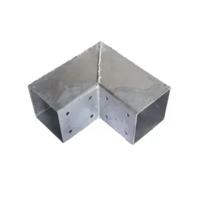 2-Hoek verbinding verzinkt voor palen 90x90mm