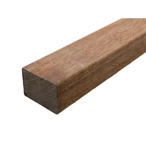 Regel Hardhout 45x70mm geschaafd