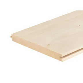 Vloerdeel Vuren 32x300mm (werkend 25x280mm) mes en groef geschaafd 