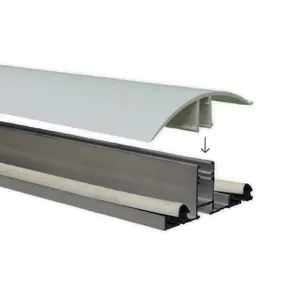 Aluminium tussenprofiel (tbv polycarbonaat kanaalplaten)