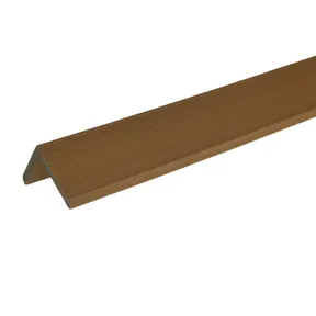 Hoeklijst houtcomposiet 50x50mm Teak