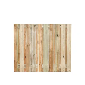 Tuinscherm Elche 180x150cm geïmpregneerd Grenen 19-planks