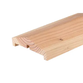 Afdeklat Douglas hout 42x150mm 