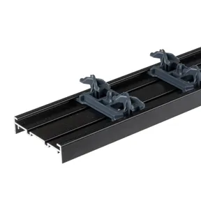 Aluminium x-clip railsysteem 220cm