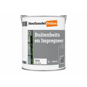 Buitenbeits en impregneer | Wit