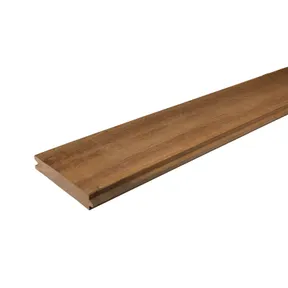 Plank damwand beschoeiing Azobé 30x185mm geschaafd