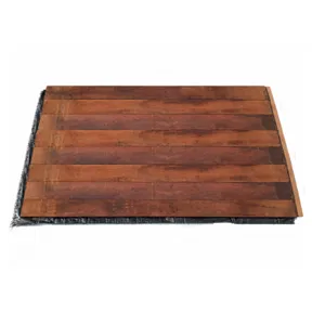 Beschoeiingsschotten Angelim Vermelho 40mm opgeklampt 160x250cm