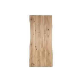 Tafelblad Rustiek C Eiken 40mm met boomkanten (lange zijdes) 