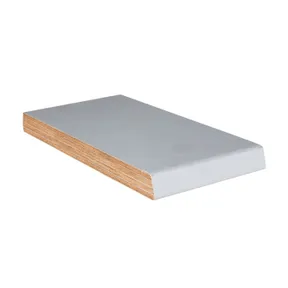 Boeideel Multiplex (opbouw Hardhout) 18mm Isiprime 15 jaar garantie licht grijs gegrond