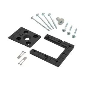 Cobblit® bevestigingsset t.b.v. betonpoer voor houten palen van 140x140 of 150x150mm