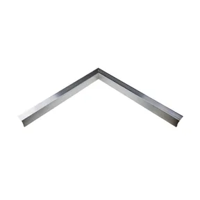 Daktrim aluminium binnenhoek 45x45mm 800mm