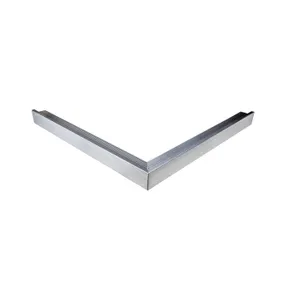 Daktrim aluminium buitenhoek 45x45mm 800mm