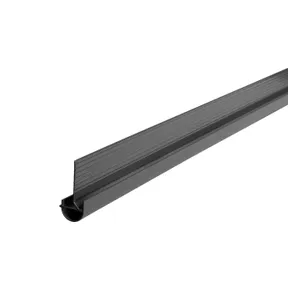 Daktrim aluminium kraal 26x40mm 250cm antraciet