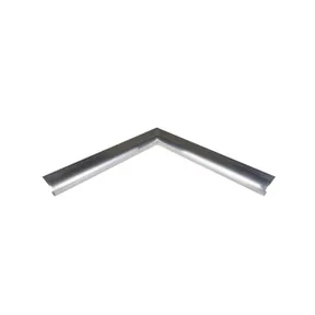 Daktrim aluminium binnenhoek kraal 45x40mm 800mm