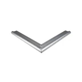 Daktrim aluminium buitenhoek kraal 26x40mm 800mm