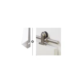 Schuifdeur systeem Delta RVS 200cm met deurgreep Vernal 50 RVS