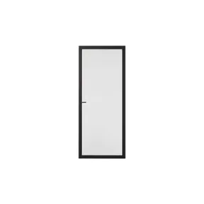 Binnendeur SSL 4000 met blankglas zwart RAL 9011