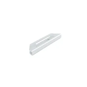 Deurgreep voor glazen schuifwand 150x36mm zilver
