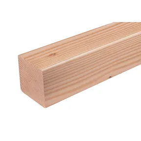 Paal Douglas hout 110x110mm geschaafd
