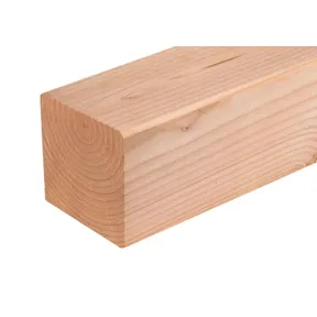 Douglas paal 190x190mm geschaafd