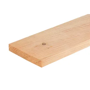 Plank Douglas hout 22x150mm fijnbezaagd 