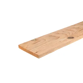 Plank Douglas hout 22x200mm fijnbezaagd 
