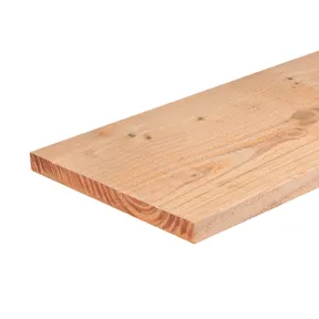 Plank Douglas hout 22x250mm fijnbezaagd 