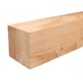 Paal Douglas hout 275x275mm vers gezaagd 