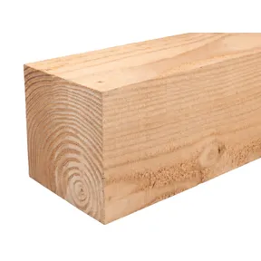 Paal Douglas hout 400x400mm vers gezaagd 