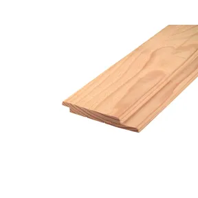 Douglas channelsiding van 18x142mm (werkend 18x124mm) geschaafd/fijnbezaagd
