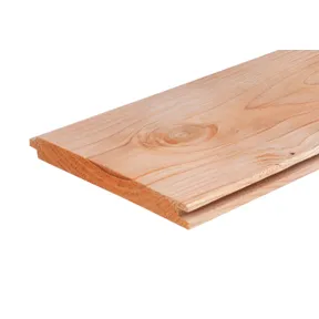 Dakbeschot Douglas hout 18x180mm (werkend) geschaafd 