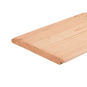 Sponningdeel Douglas hout 18x190mm geschaafd/fijnbezaagd