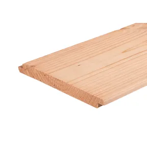 Sponningdeel Douglas hout 18x195mm geschaafd/fijnbezaagd