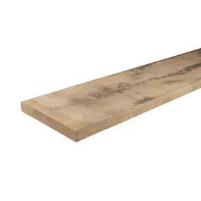 Plank Eiken 25x200mm bezaagd 