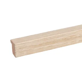 Eindprofiel akoestische wandpanelen licht Eiken 260cm