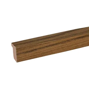 Eindprofiel akoestische wandpanelen walnoot 260cm