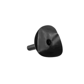 EPDM dakdoorvoer onderuitloop ø63x300mm zelfklevend zwart - aluminium buis