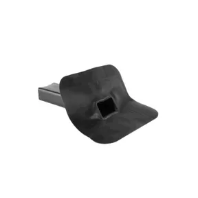 EPDM dakdoorvoer stadsuitloop 60x100x300mm 45° - Zwart