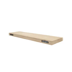 Wandplank Europees Eiken 40mm met blinde montage