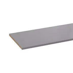 Spaanplaat geplastificeerd kastplank 18mm aluminium