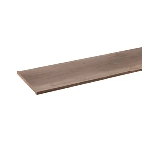 Spaanplaat geplastificeerd kastplank 18mm donker Eiken