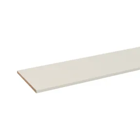 Spaanplaat geplastificeerd kastplank 18mm kiezelgrijs