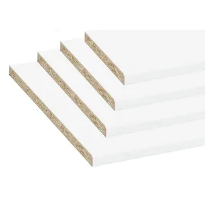 Spaanplaat geplastificeerd kastplank 18mm | Wit