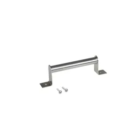 Handgreep cilinder 196mm RVS