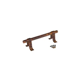 Handgreep stang metaal 196mm roest look