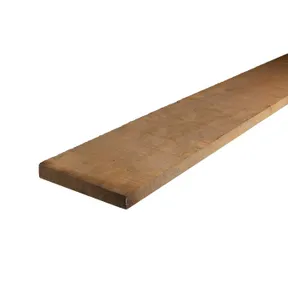 Plank Azobé 20x150mm bezaagd 