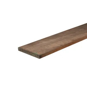 Plank Azobé of Angelim Vermelho 20x200mm bezaagd