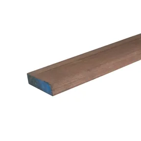 Balk Azobé of Angelim Vermelho 40x150mm bezaagd 