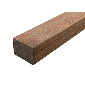 Regel Hardhout 45x70mm geschaafd