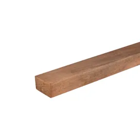 Regel Hardhout 45x90mm geschaafd